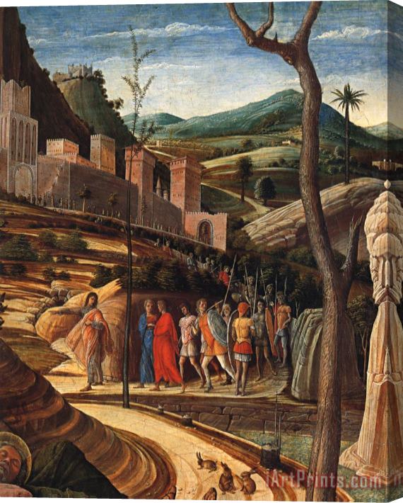 Andrea Mantegna Agony in The Garden [detail] Stretched Canvas Print / Canvas Art
